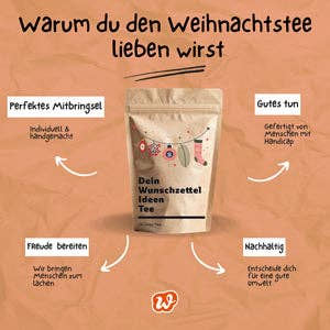Wunderle GmbH - Wholesale Tea Bags - The wish list ideas tea – Christmas tea full of magic2