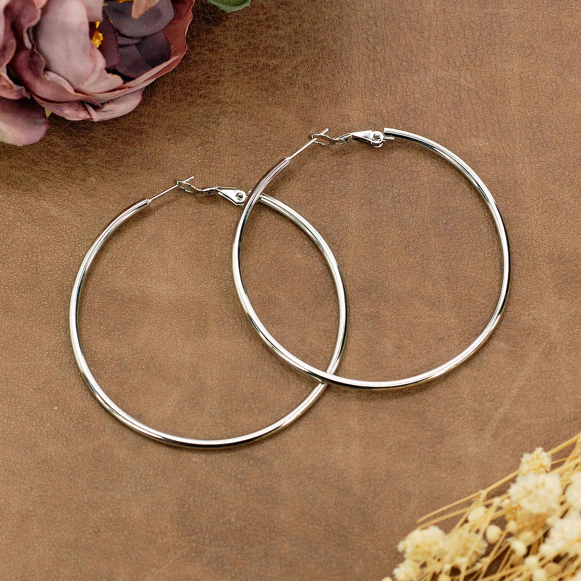 Merveilles du Monde - Wholesale Hoop Earrings - Set of 16 pairs of hoop earrings in stainless steel11