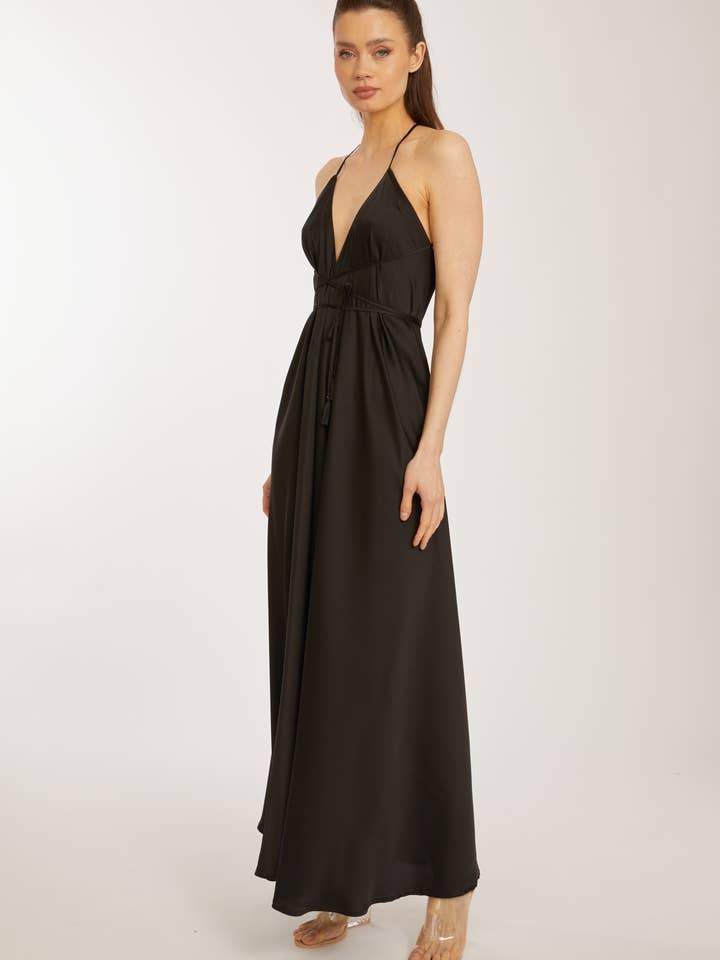 Wrap Up by VP - Wholesale Dress - Women's - Noir Infinity Dress2