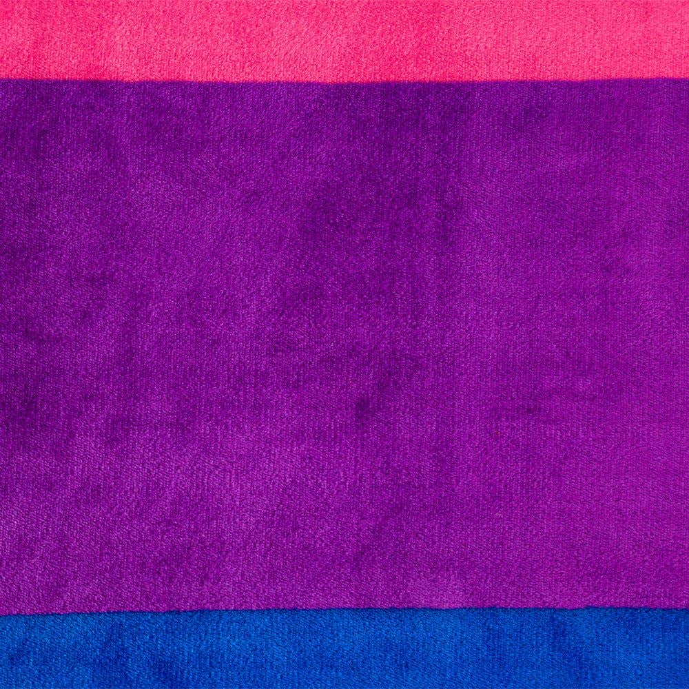 Flags Importer - Wholesale Throw Blanket - Bisexual Soft Plush 50x60in Blanket5