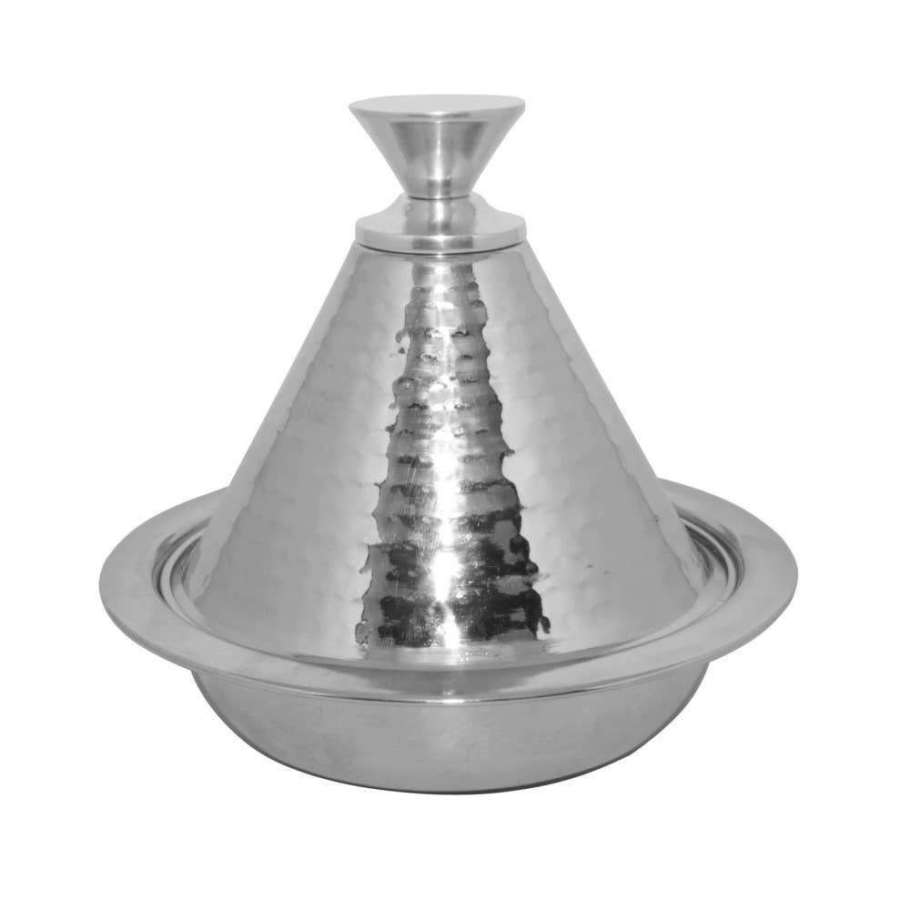 AULICA - Wholesale Cooking Pot - Individual hammered stainless steel tagine