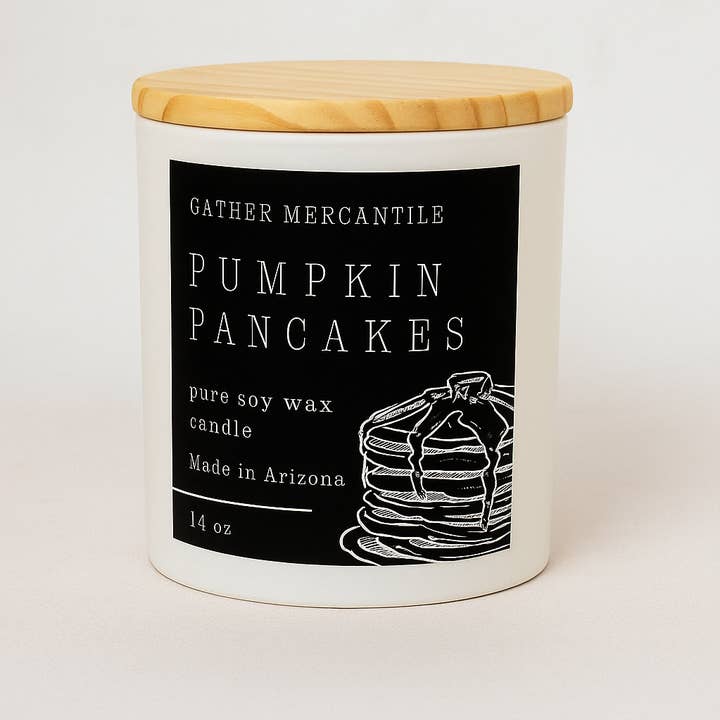 Vela de Soja con Aroma a Tortitas de Calabaza para venta al por mayor de Gather Mercantile