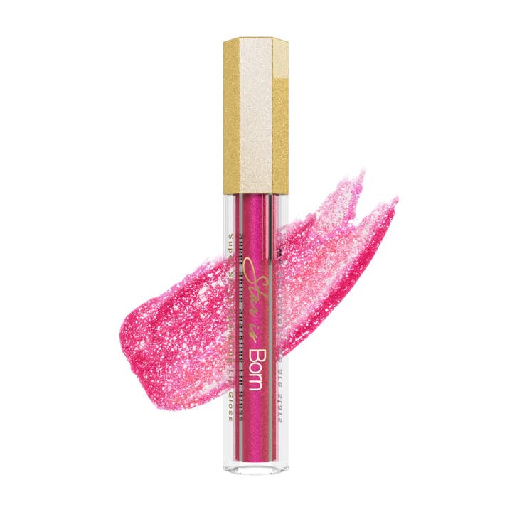 SM Beauty LLC - Wholesale Lip Gloss - Sistar - Star Is Born Holographic Lip Gloss | Paper Counter Display12