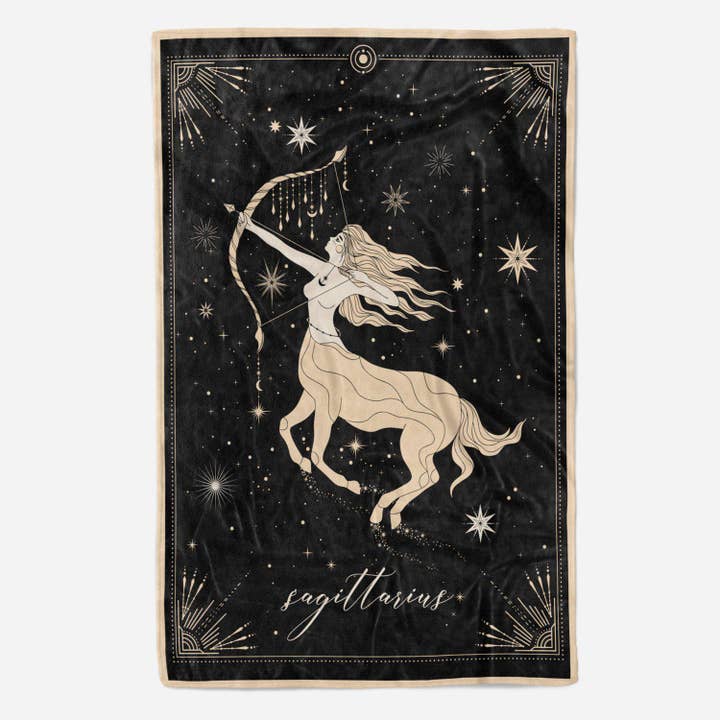 Nirvana Threads - Wholesale Throw Blanket - Sagittarius Blanket