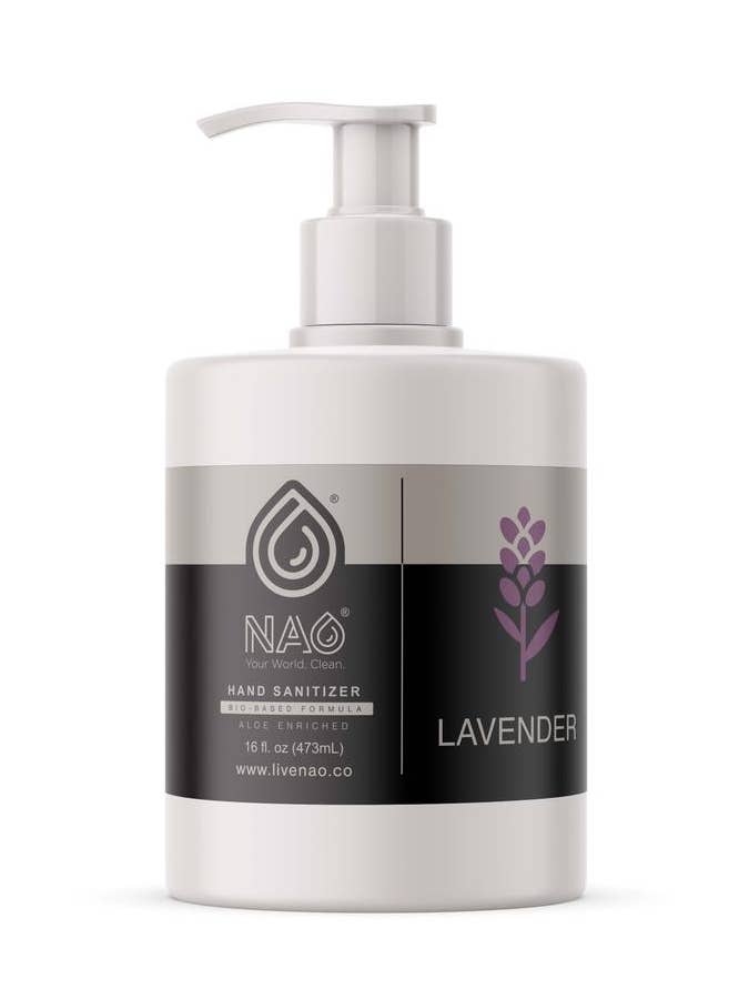 16 Oz Gel Hand Sanitizer - Lavender Scent for wholesale by N A O