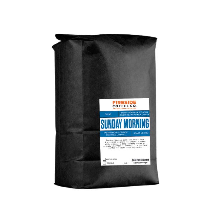 Fireside Coffee Co. - Vendita all'ingrosso Caffè in grani - Sacchetto di caffè sfuso da 5 libbre5