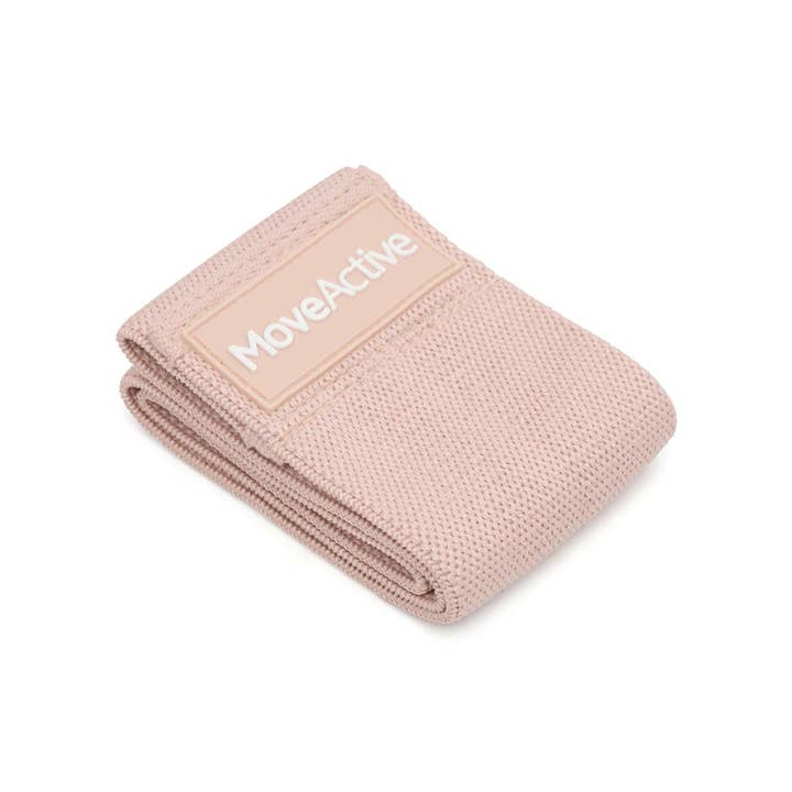 MoveActive – Großhandel Fitnessgeräte – MoveActive mittleres Widerstandsband - Soft Pink