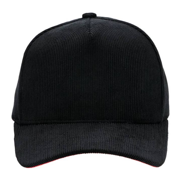 Cap Zone – wholesale Baseballkeps - Unisex – Premium keps i bomullscord med fem paneler och lätt böjd skärm14