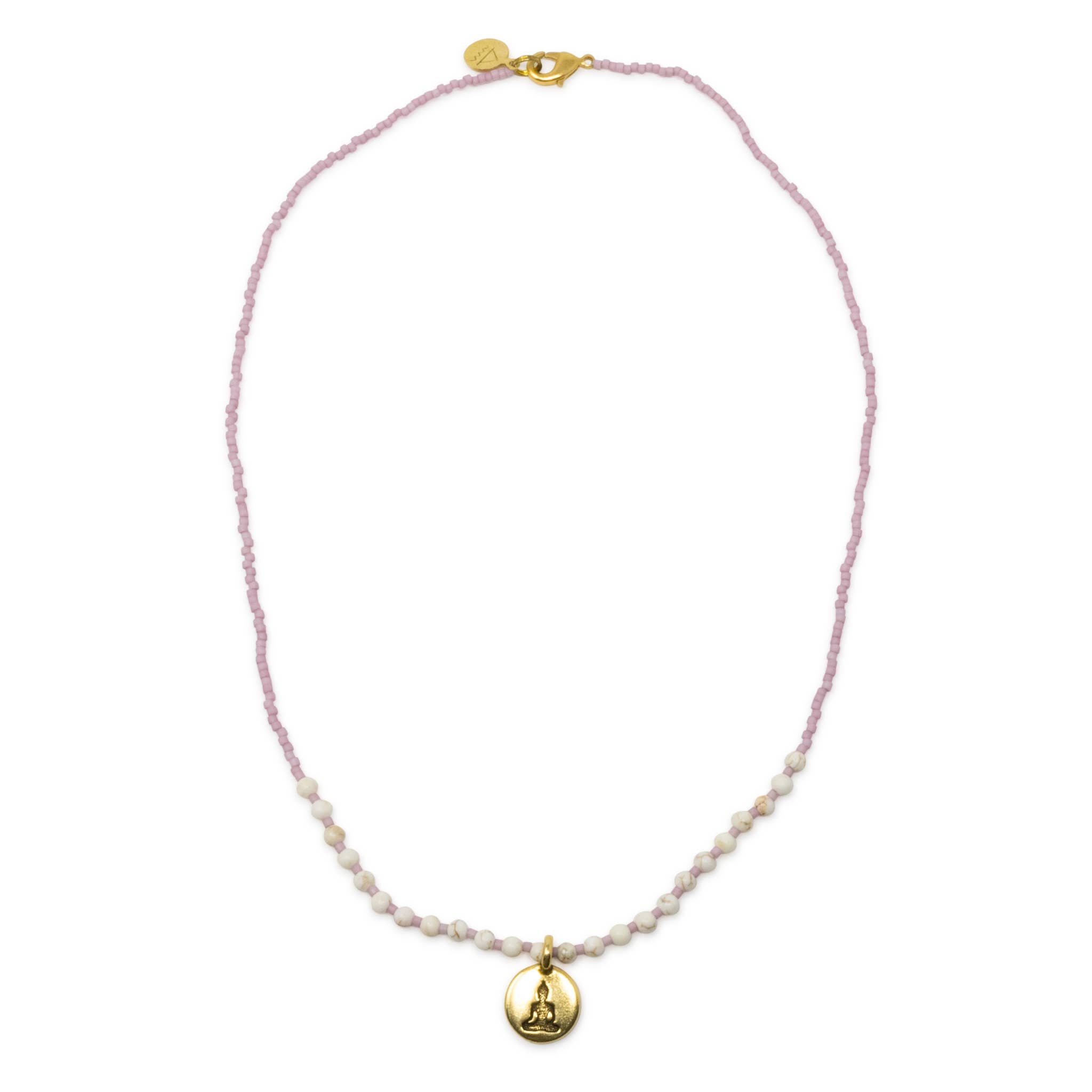 Nica Life - Wholesale Pendant/Charm Necklace - Zen Necklaces w/ Gold Yoga Charms 1