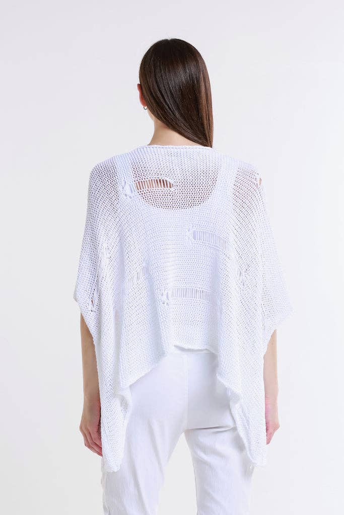 TINA Stephens Italy/Tees By Tina – Top de malha - Mulher por atacado – Camisola de malha com barra aberta Jean Elbow Slv (BQ909)7