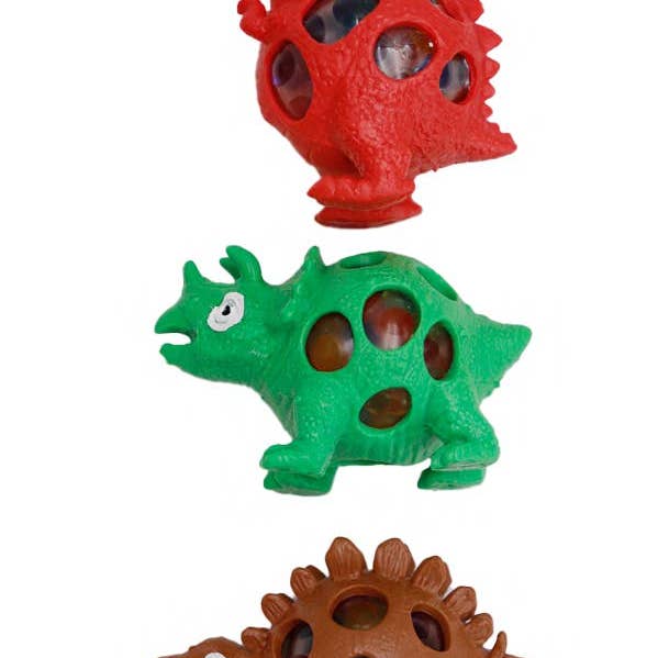 Assorted Googly Eye Dinosaur Soft Silicone Water Beads Squishy Toy for wholesale on Faire