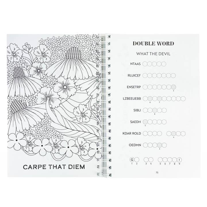 Cottage Door Press - Wholesale Puzzle - Adult - Bad*ss Mother Puzzle: Puzzles, mazes, crosswords, word games3