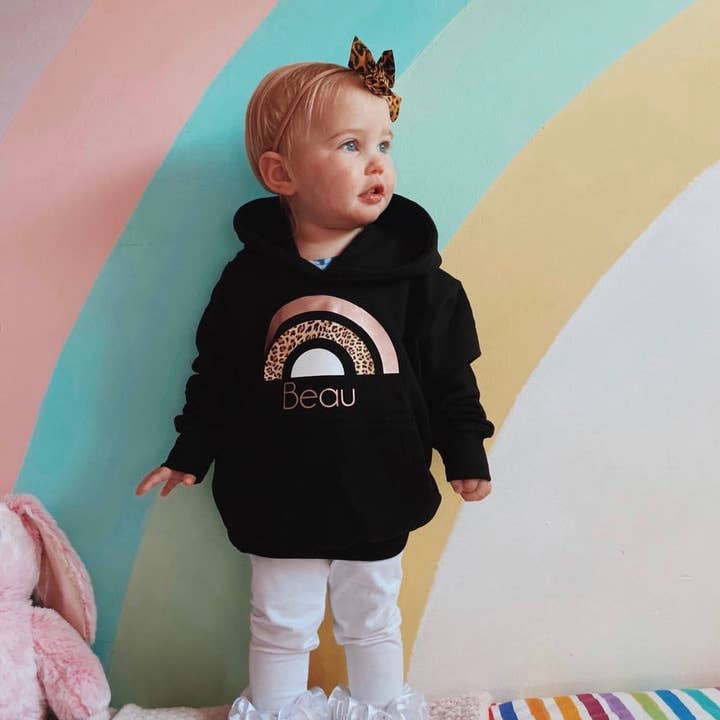 Felpa con cappuccio Multi Daydreamer per bambini per la vendita all'ingrosso da parte di Willow & Fleur UK