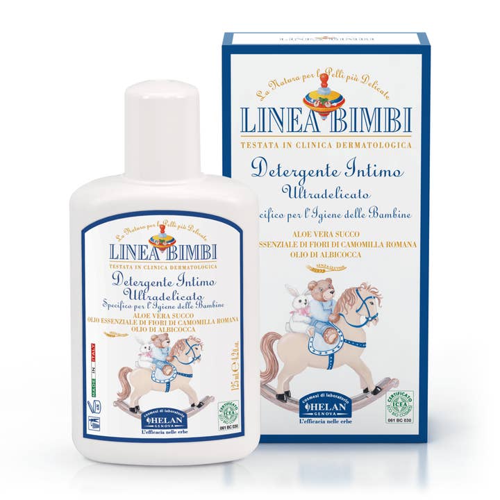 HELAN COSMESI DI LABORATORIO - Wholesale Body Wash/Shower Gel - Kids & Baby - LINEA BIMBI Intimate Cleanser 125mL