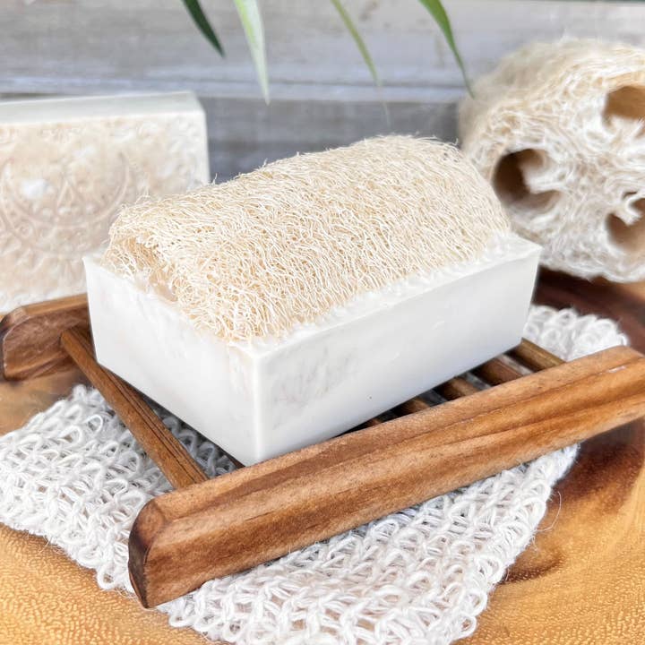 Barra de Sabonete de Aveia e Esponja por atacado de Luna Azul Co