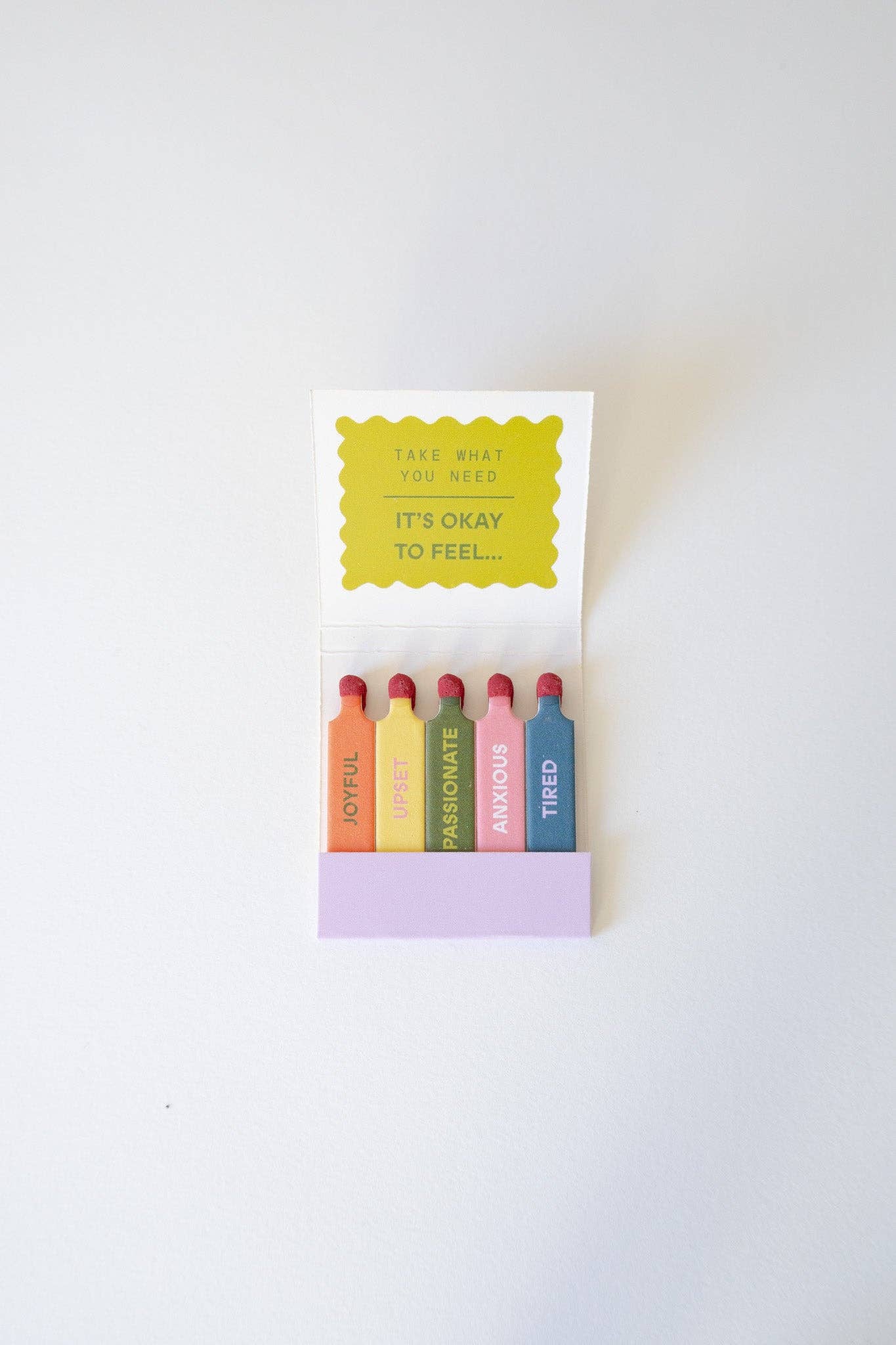 Lindy Stark Designs - Wholesale Matches - Feelings Affirmations Matchbook3