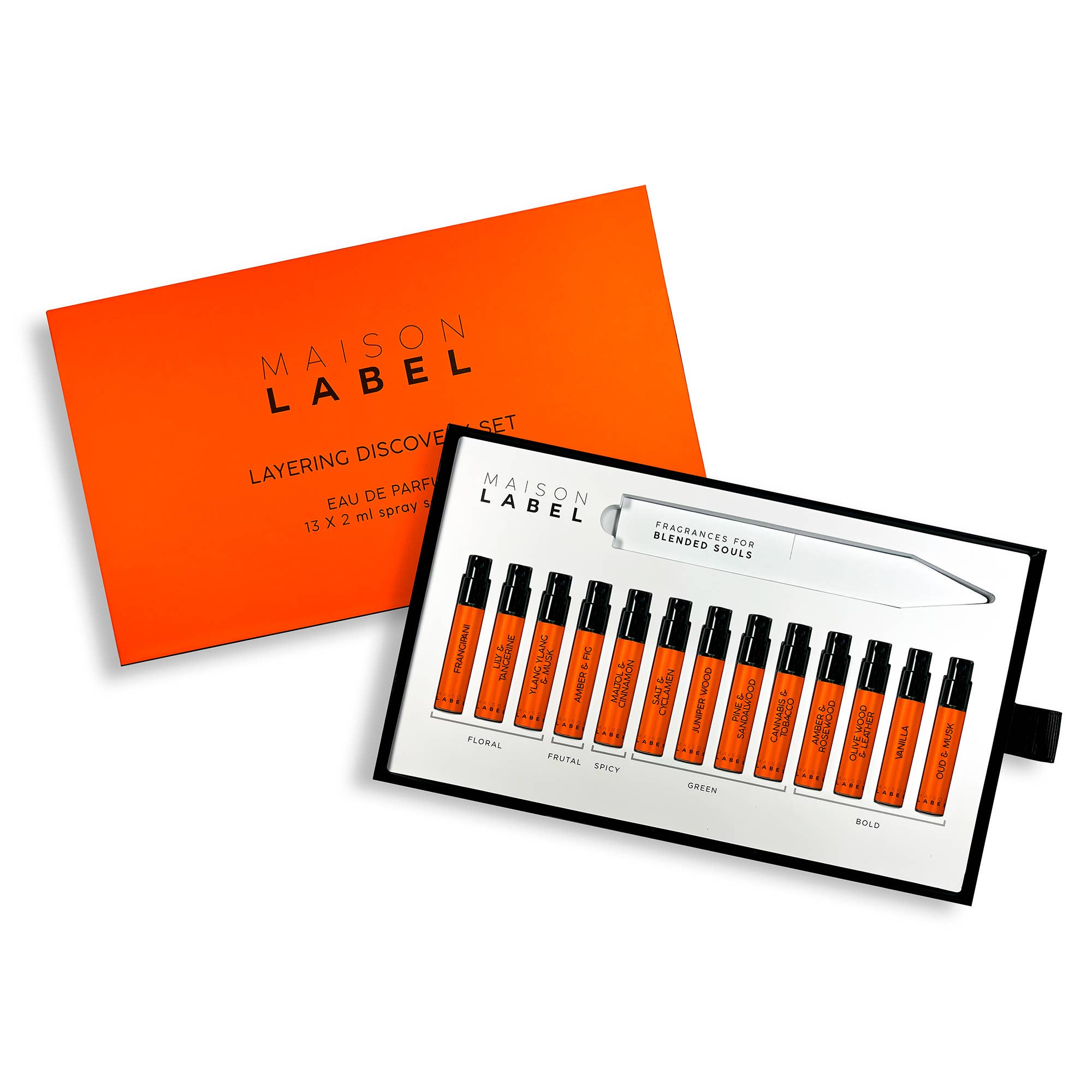 MLPH Maison Label Perfume House - Vendita all'ingrosso Set regalo di profumi - Maison Label - Set di scoperta per sovrapposizione (13 x 2 ml)3