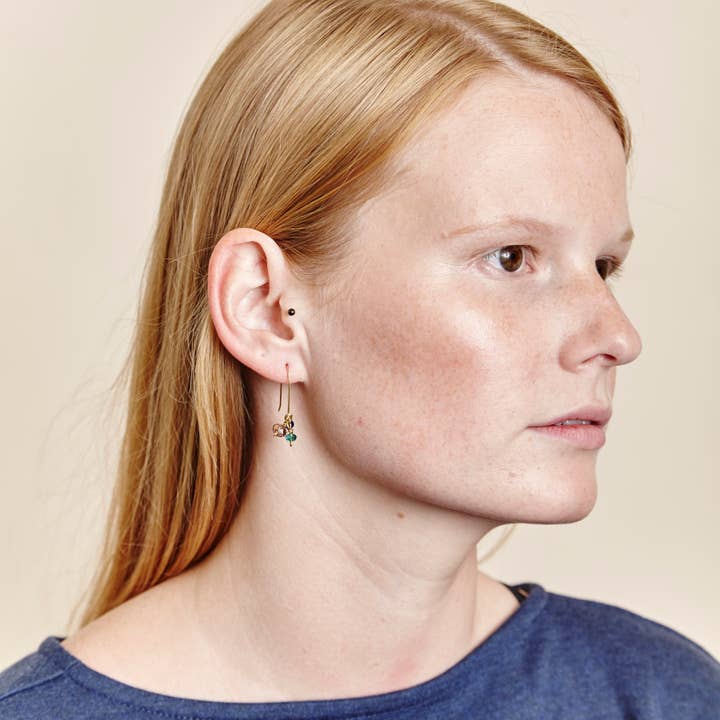 Temple Bead Meer Ohrringe für den Großhandel von Just Trade UK