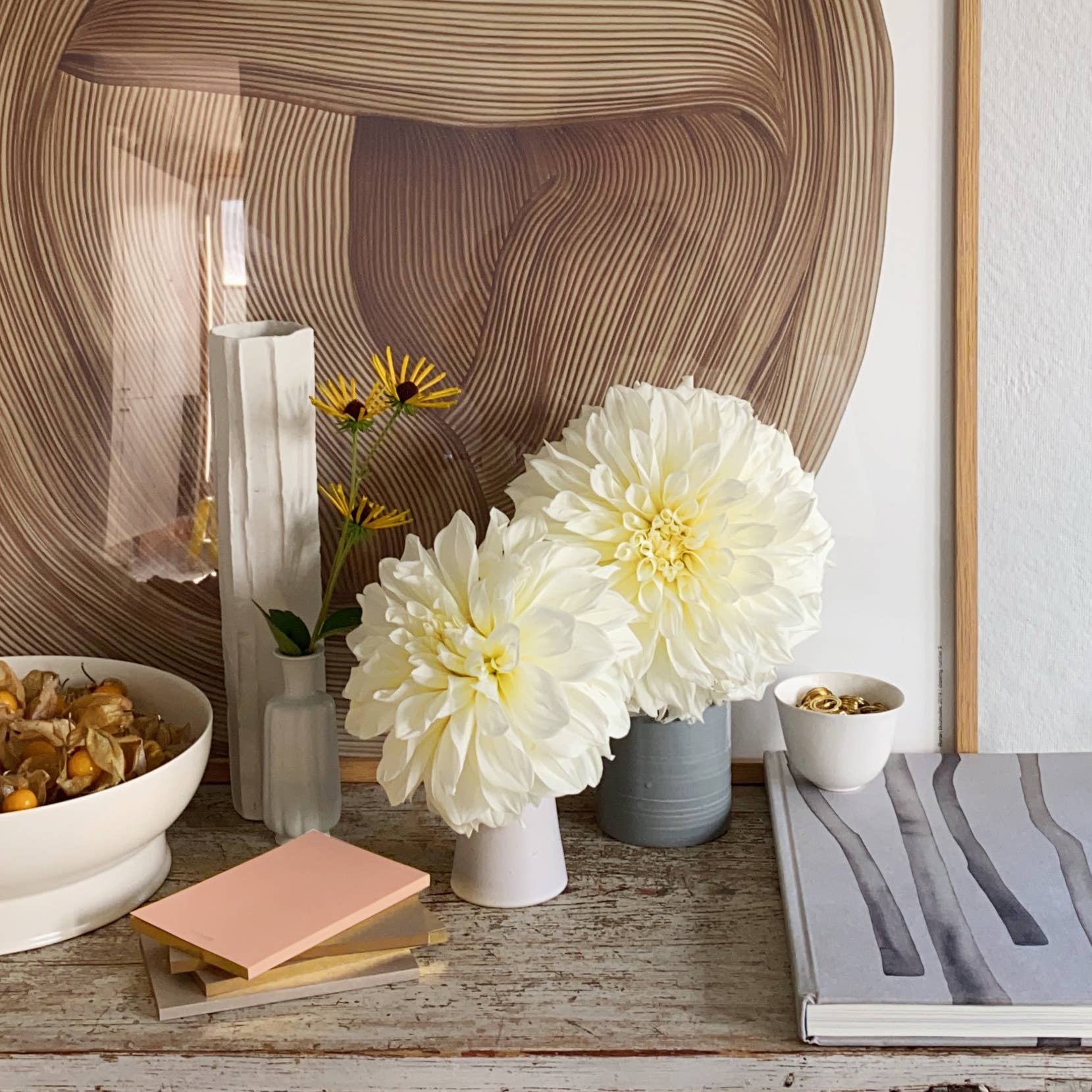 Wms&Co. - Vente Cahiers - Blush Jotters avec bord doré (lot de 2)3