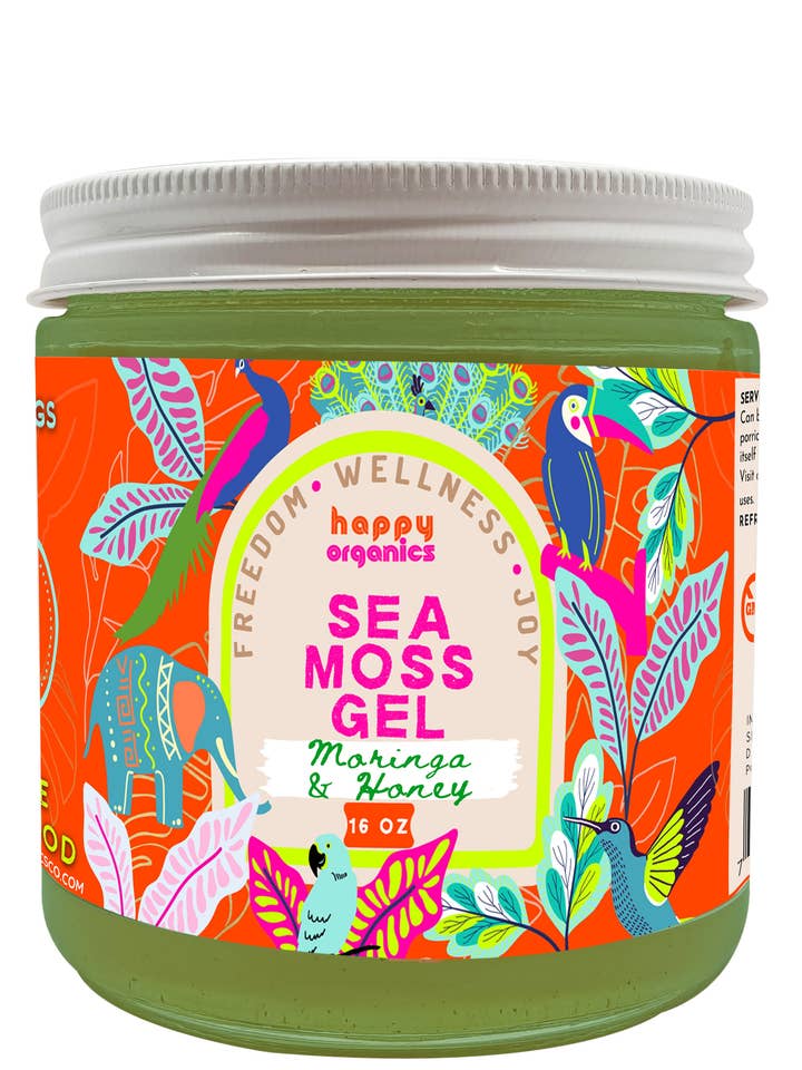 Sea Moss Gel med Moringa & Honung för wholesale av Happy Organics