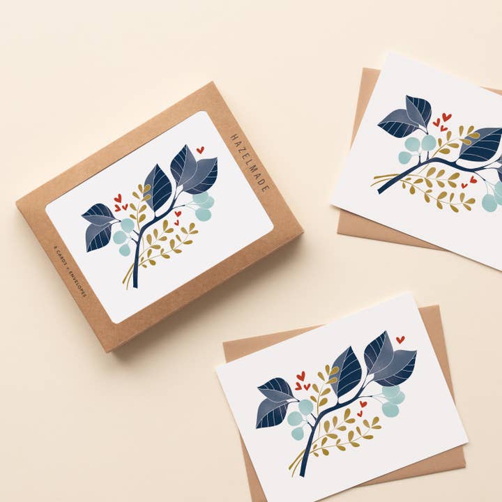 Magnolia Gren | Kort | Kassette Sæt for engroshandel hos HAZELMADE® Tea Towels + Gifts