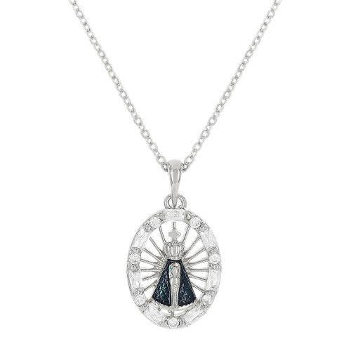 Morana – Colar pingente/pendente por atacado – Colar de dama de Aparecida santa brasileira
