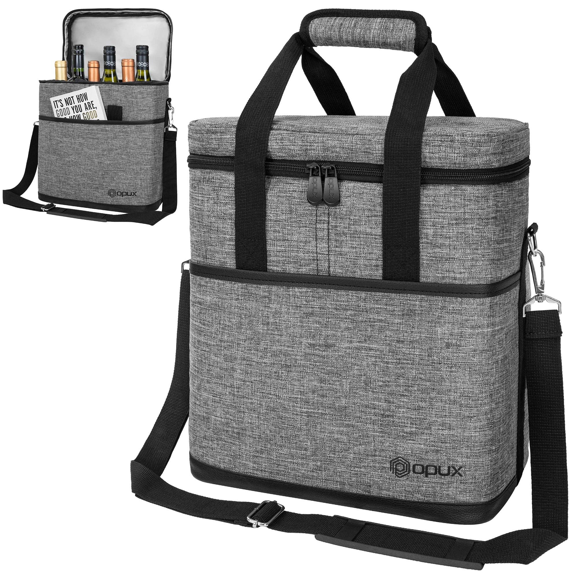 OPUX - Wholesale Wine Tote - 6 Bottle Wine Carrier Bag4