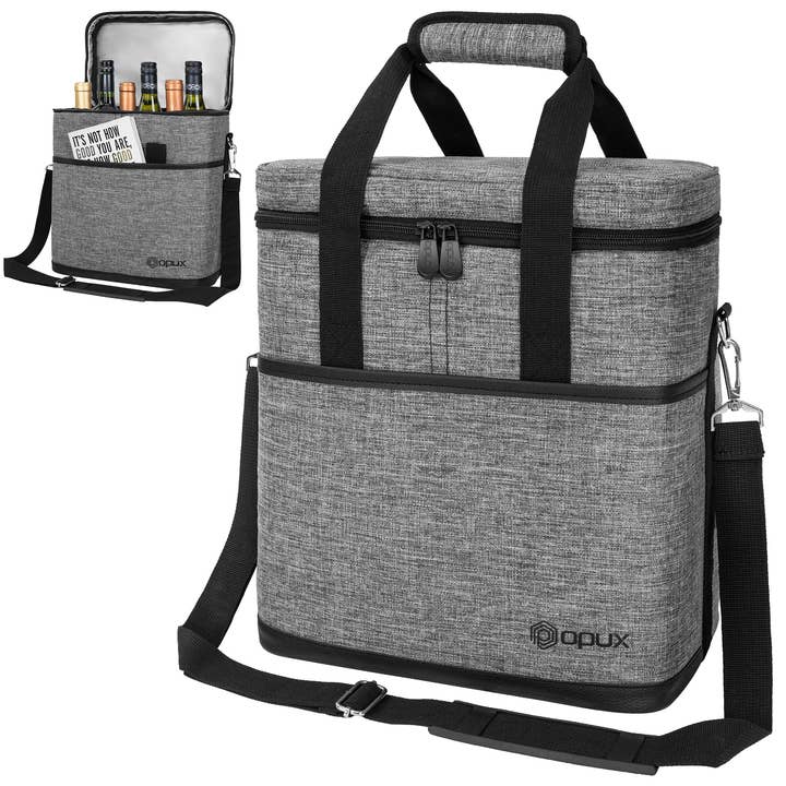 OPUX - Wholesale Wine Tote - 6 Bottle Wine Carrier Bag4