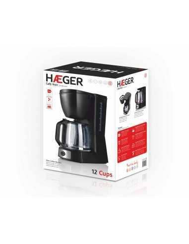 Haeger - Wholesale Coffee Machine - Coffee filter coffee machine CAFÉ NOIR - 12 cups1