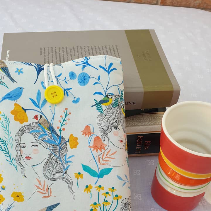 laubelgo - Wholesale Book Cover - Padded book cover women with flowers and birds2