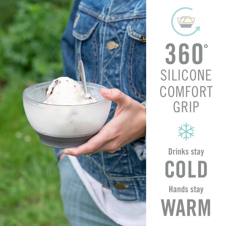 HOST - Wholesale Bowl - Ice Cream FREEZE™ Cooling Bowls with Cooling Gel Set of 25