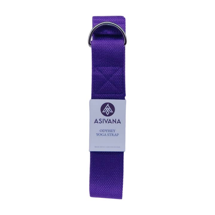 Asivana Yoga Company - Wholesale Yoga Strap/Band - Odyssey II 8ft Yoga Strap - Recycled Polyester10