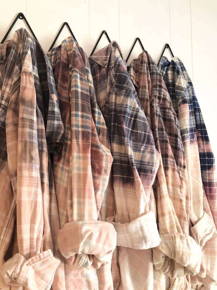 PiPPY | Kantha Clothing - Wholesale Shirt - Women's - Bleached Flannels, Acid Wash Shirts, Button Plaid Jackets2