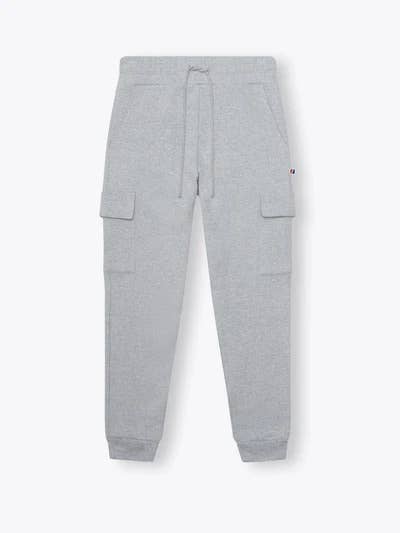 College Fit Cargohose - Grau meliert für den Großhandel von Stateline US