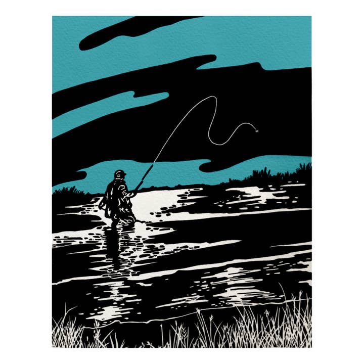 Memories On The Metolius Art Print for wholesale by PrintsOnTheTrail