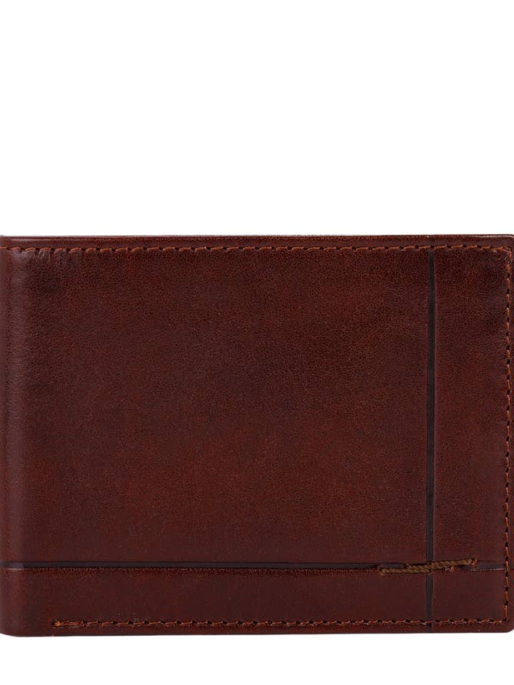 Læder Bifold Pung - The Getaway for engroshandel hos Time Resistance