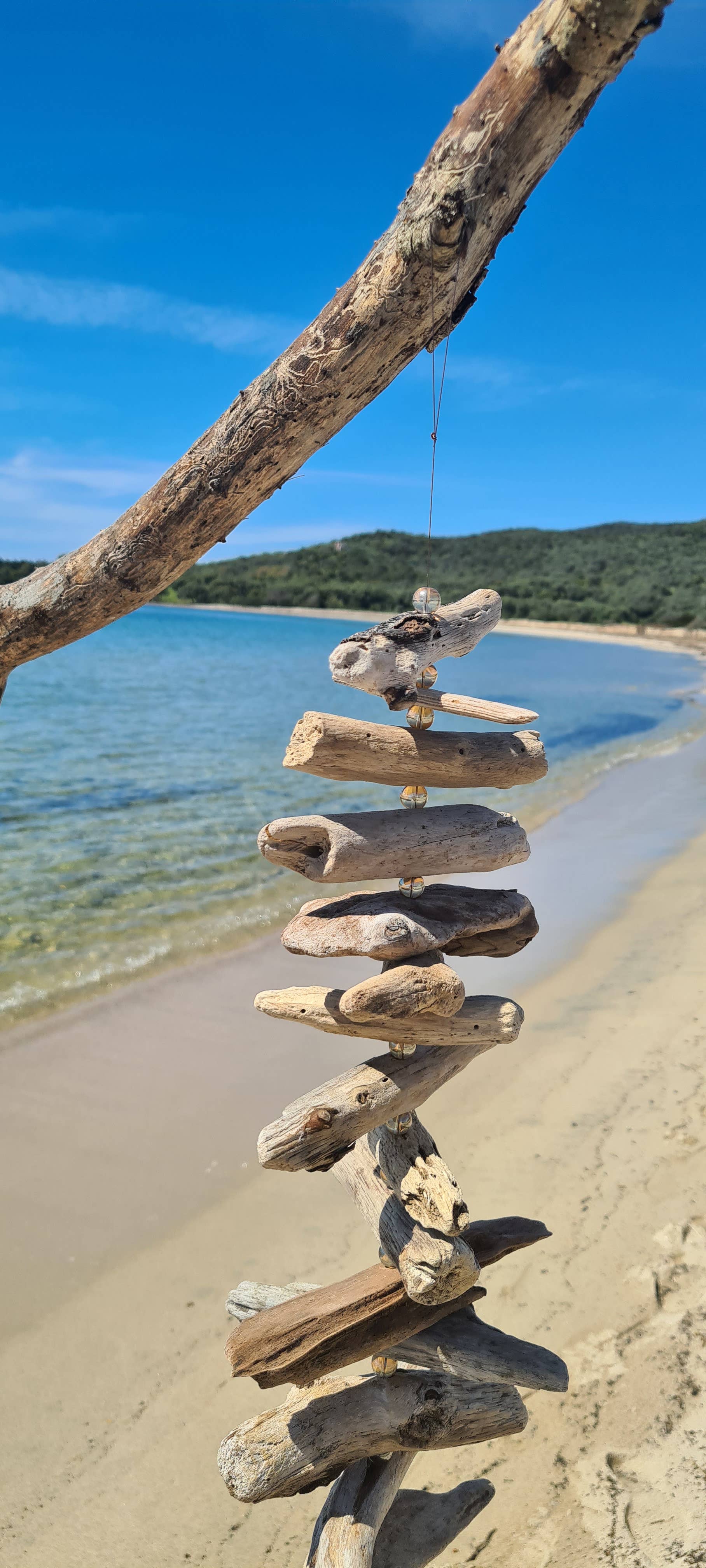 BELLA STORIA CREAZIONE - Wholesale Mobile - Driftwood mobile from the Mediterranean,2