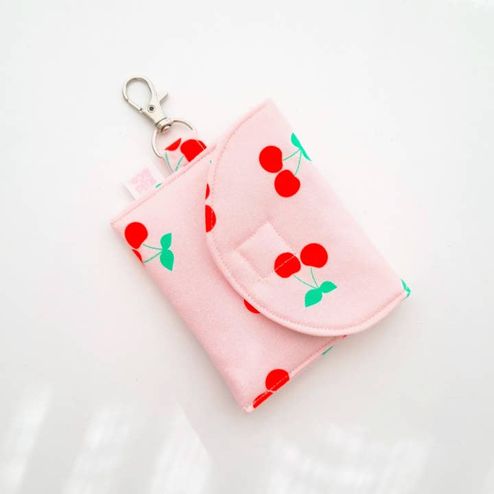 Kiki & Co. - Wholesale Pouch – Women’s - Earbud Pouch - Cherry’s2