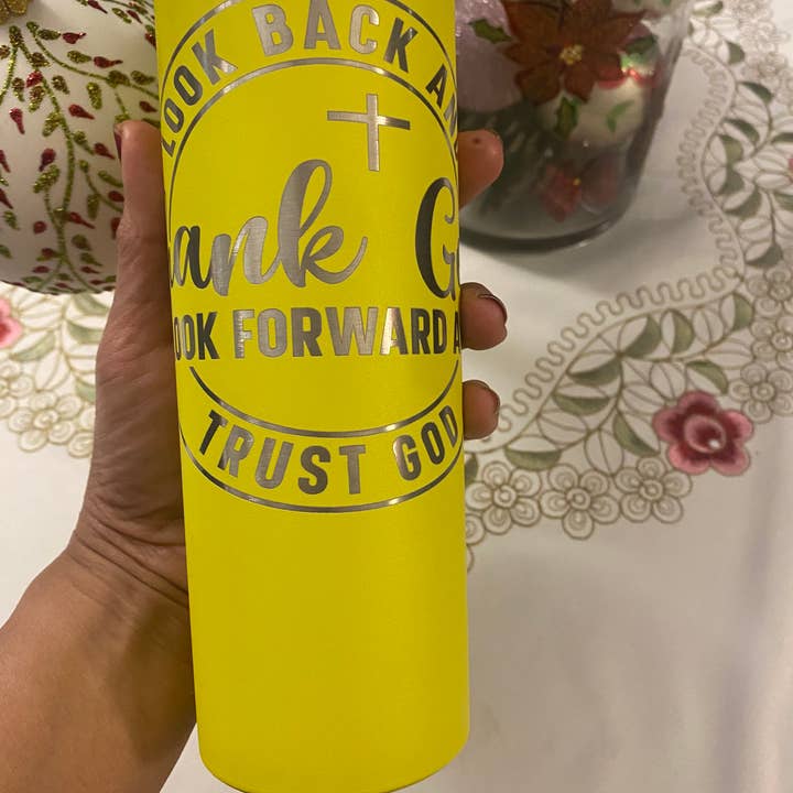 Treasure All Moments - Wholesale Insulated Mug/Tumbler - Tumblers with Lid 20 oz Insulated Stainless Customize Gifts