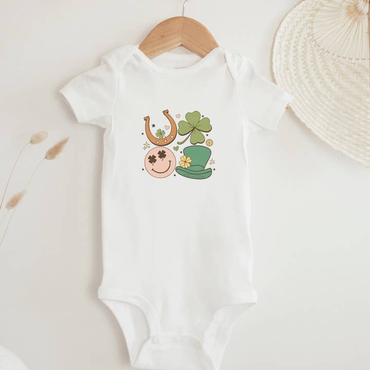 Little Lucky Charms Bodysuit für den Großhandel von Petite Star Rising