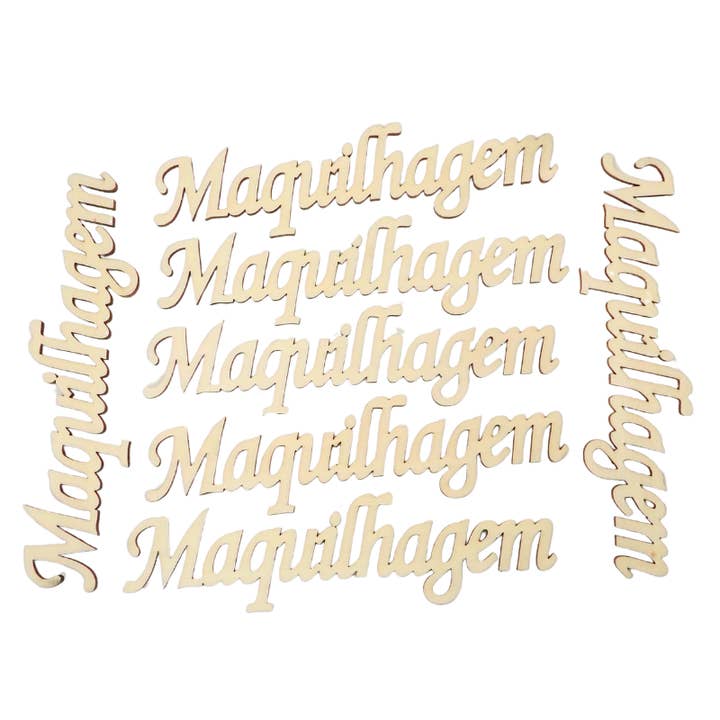 Atiladecor, Artesanato Lda - Wholesale Craft Supplies - 11-Letter Compound Word “Maquilhagem”2