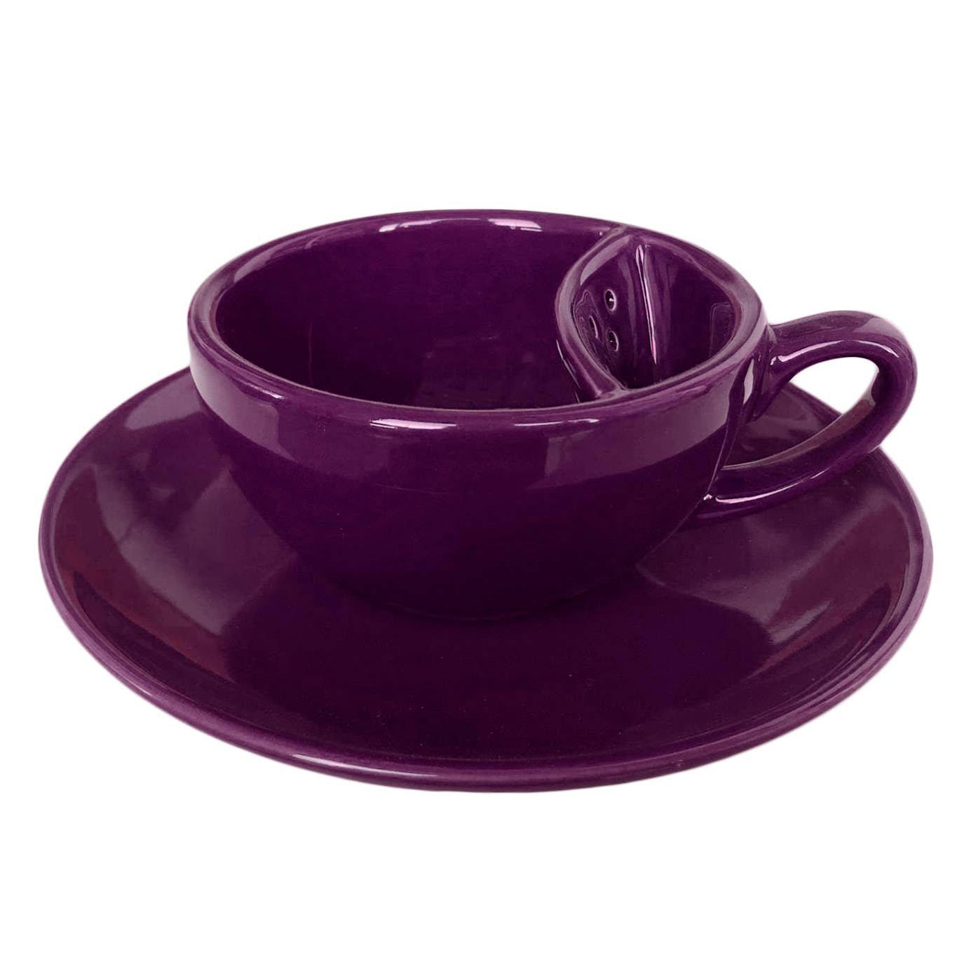 Arcucci Trade - Wholesale Coffee/Tea Cup - LOVERAMICS TEA CUP WITH INFUSER AND PLATE 4 COLORS CERAMIC3