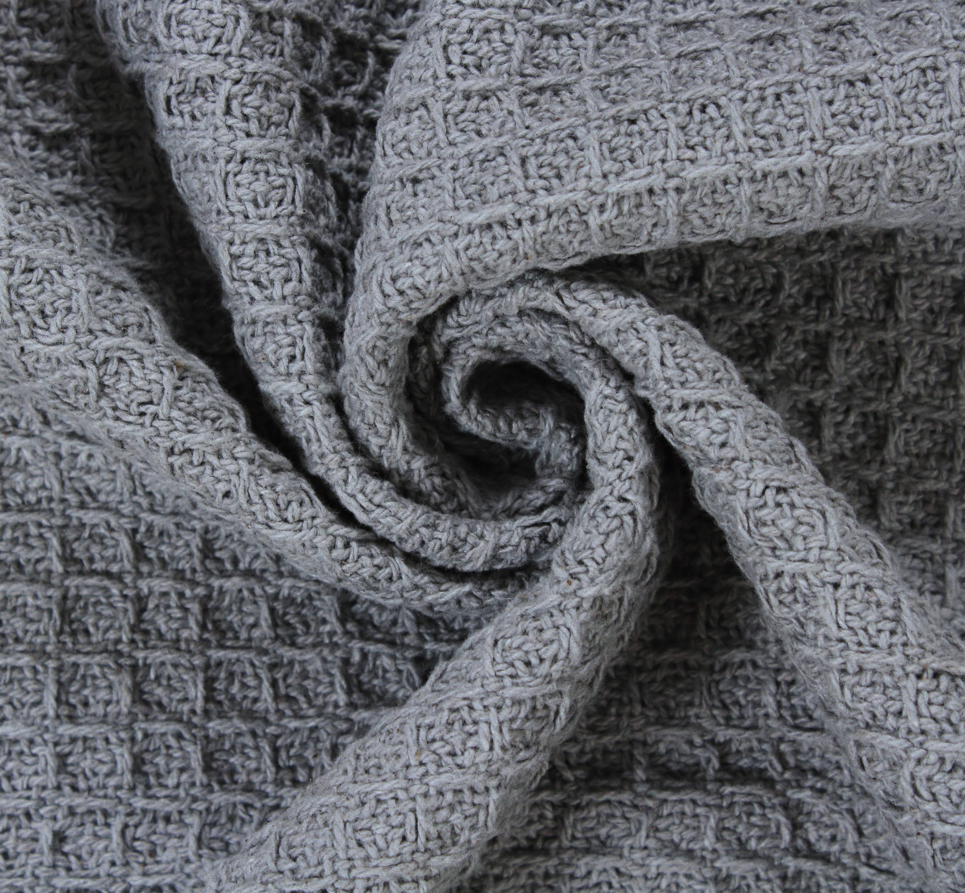 Fabstyles - Vendita all'ingrosso Plaid - Plaid in cotone di alta qualità con motivo a nido d'ape Fabstyles21