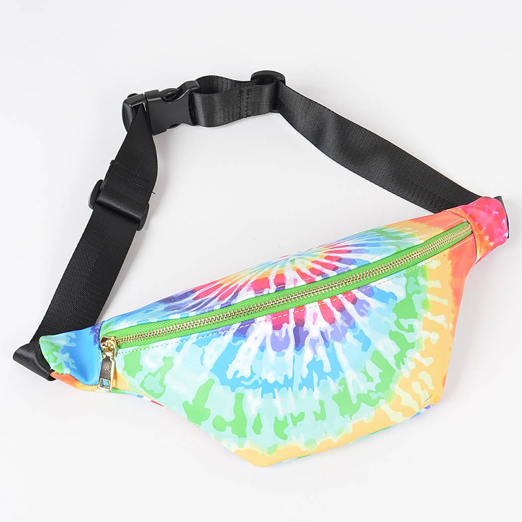 3AM BY H&D ACCESSORIES - Wholesale Belt Bag - Women's - Tie Dye Fanny Pack1