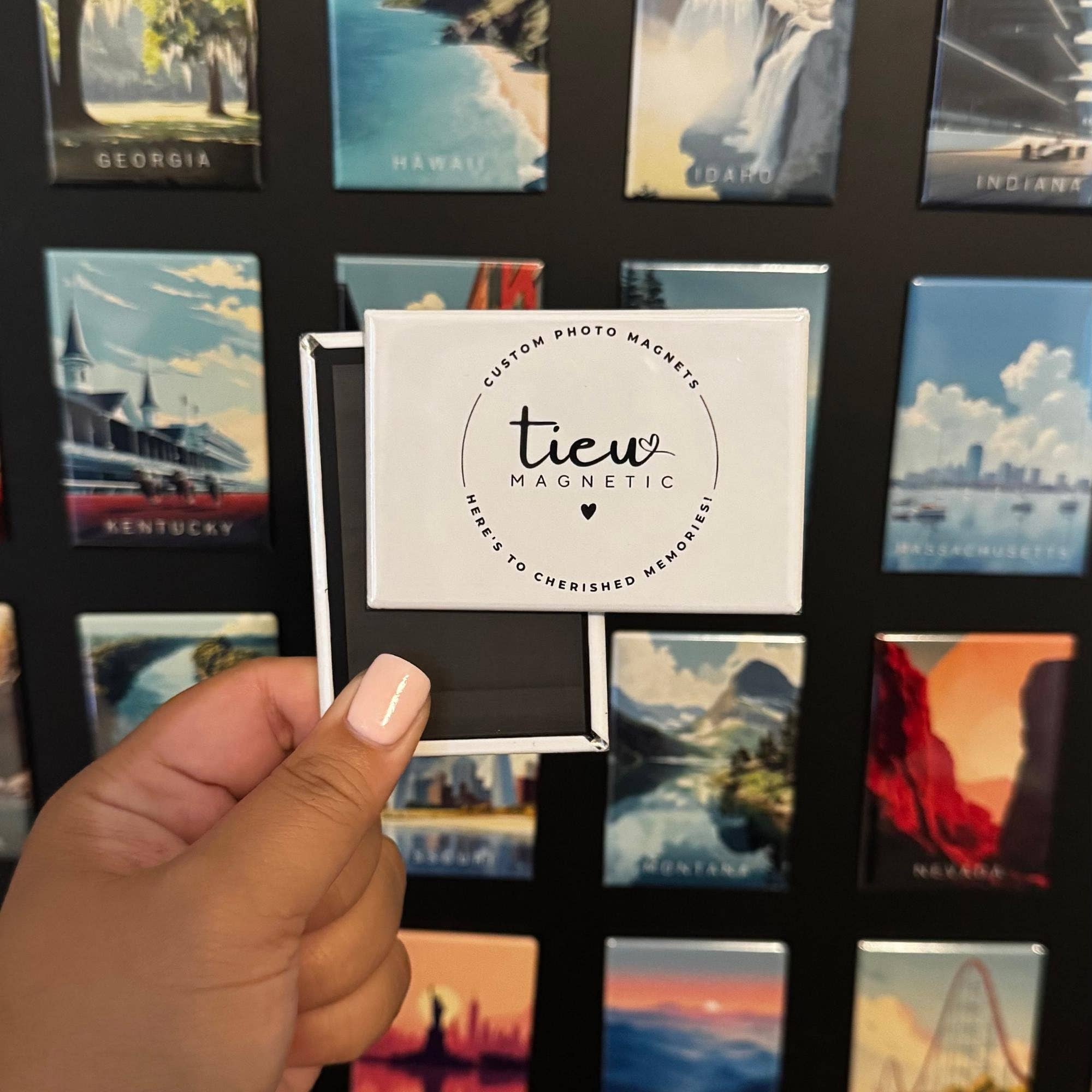 Tieu Magnetic - Wholesale Magneet - Aangepaste Bedrijfslogo Magneet – Gepersonaliseerde Koelkastmagneet3