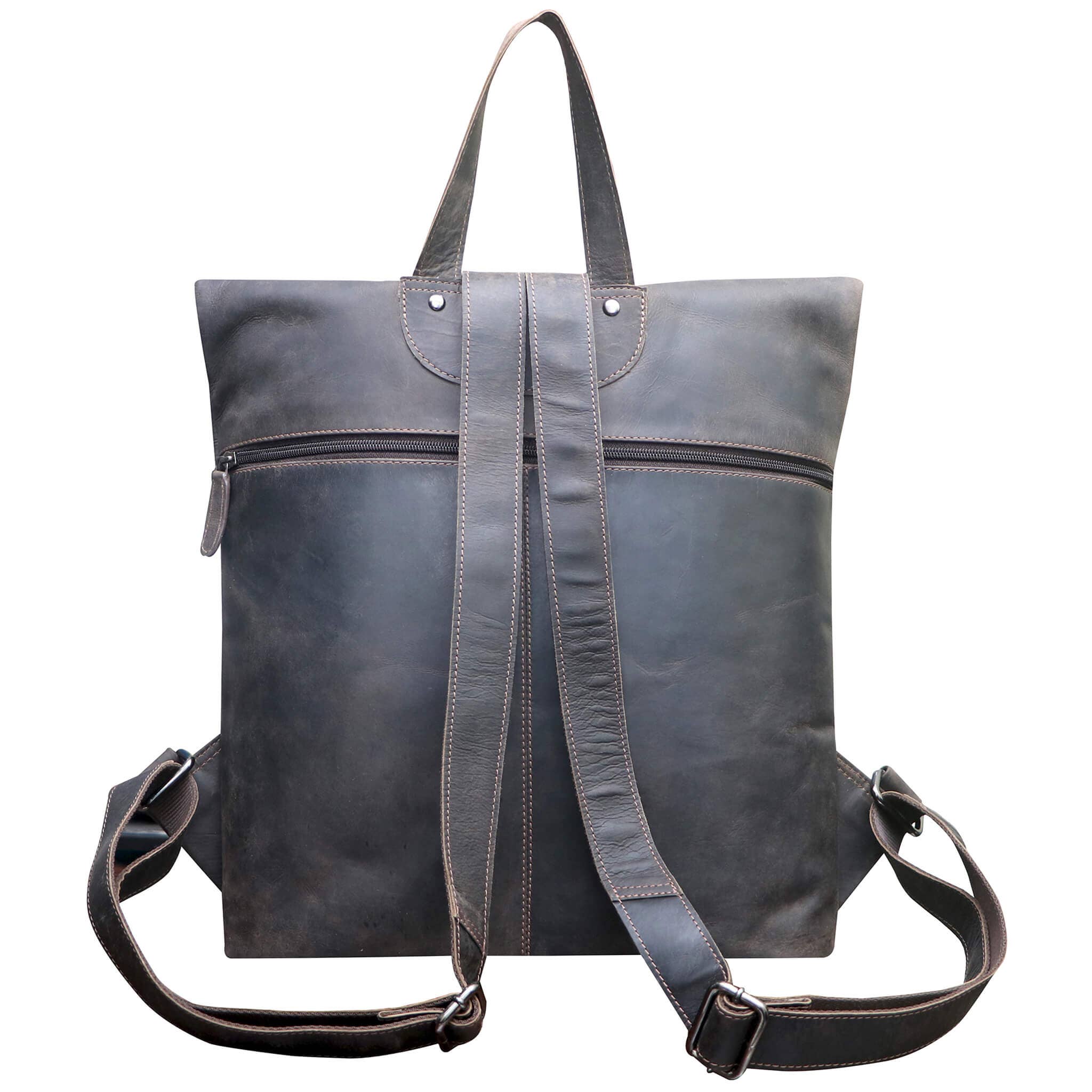 Greenwood – wholesale Backpack – Unisex – Sandy Large Leather Backpack Women Laptop Backpack 15.6 Inch Men1