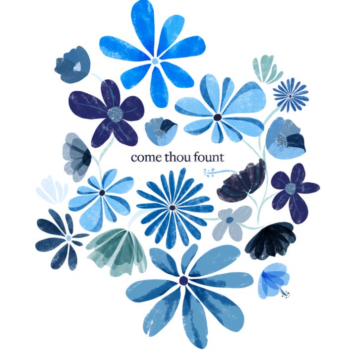 Come Thou Fount for wholesale by Roe & Co Doodles