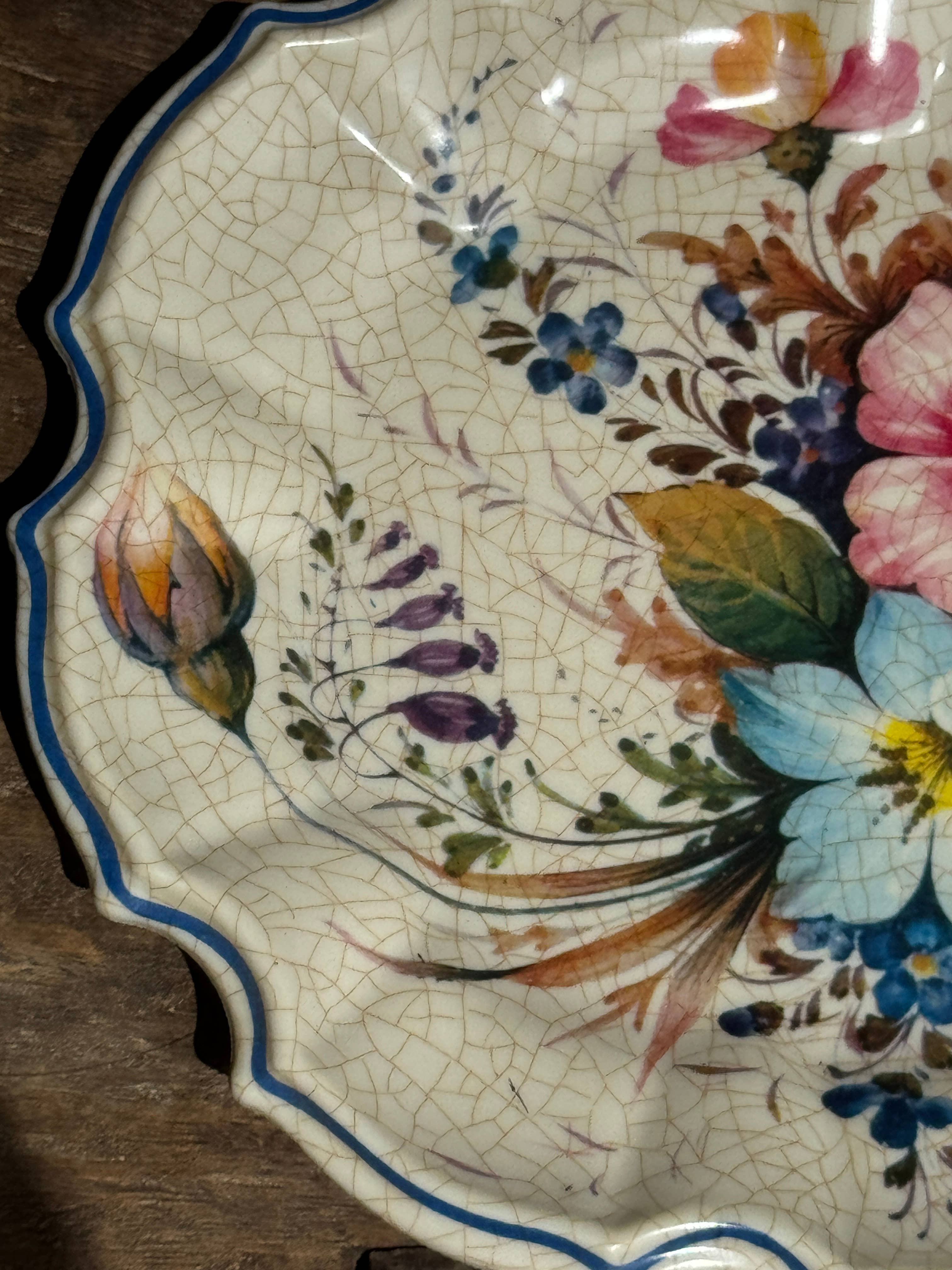 Office Objets - Wholesale Dinner Plate - Trompe-l'œil plastic plate of an antique plate9