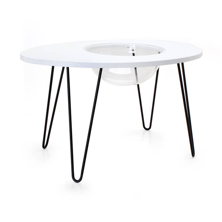 NestEgg - Raised Cat Bed and Side Table for wholesale by Primetime Petz