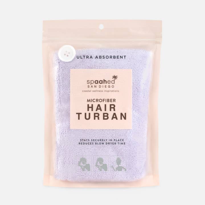 Bath Accessories Company - Wholesale Hair towel/wrap - Spaahed Microfiber Hair Turban Towel5
